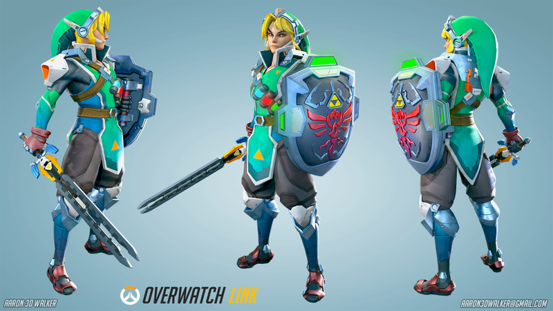 Illustration for article titled Zelda vs Overwatch